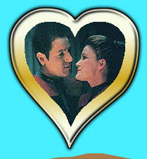 Captain Kathryn Janeway & Commander Chakotay of Star Trek: Voyager